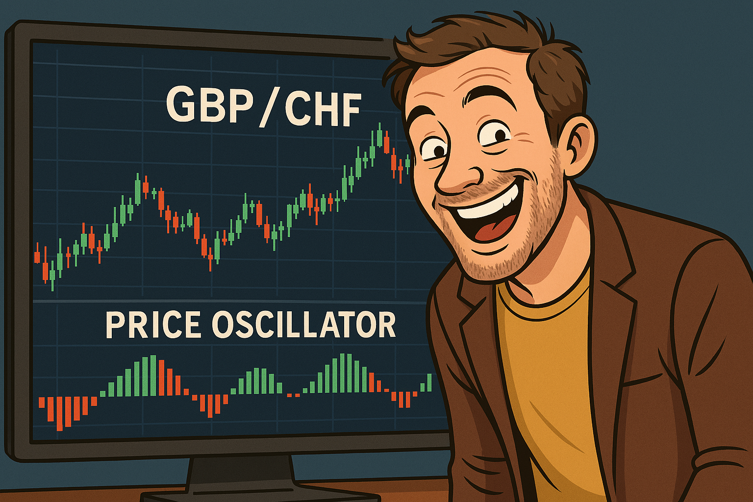 GBP/CHF price oscillator technique