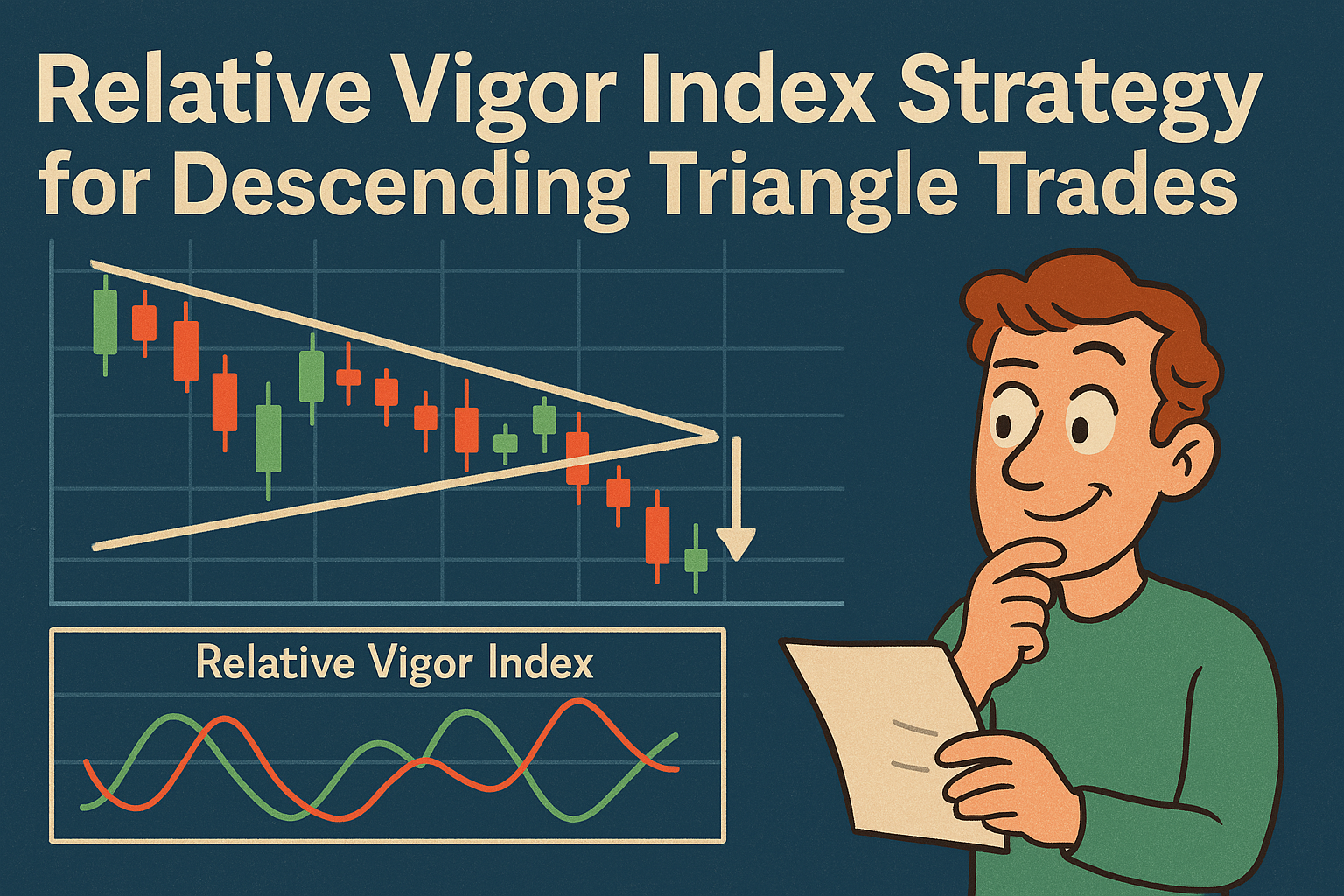 RVI trading technique with triangle patterns