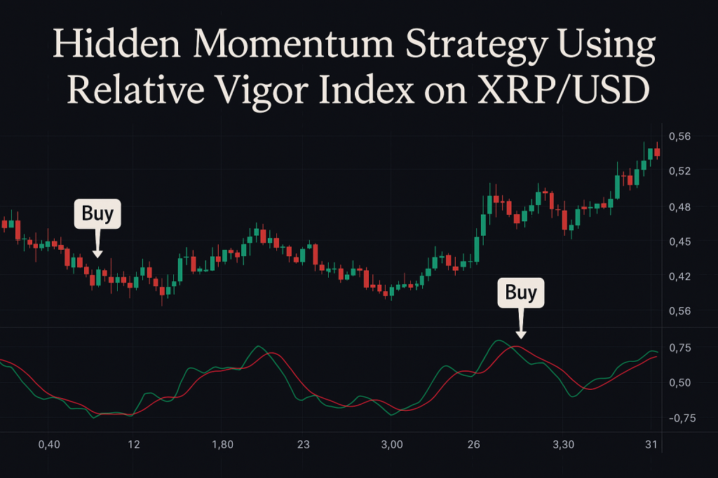 RVI trading technique for XRP to USD
