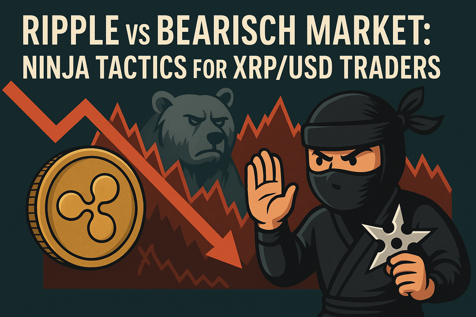 XRP/USD approach during bearish conditions