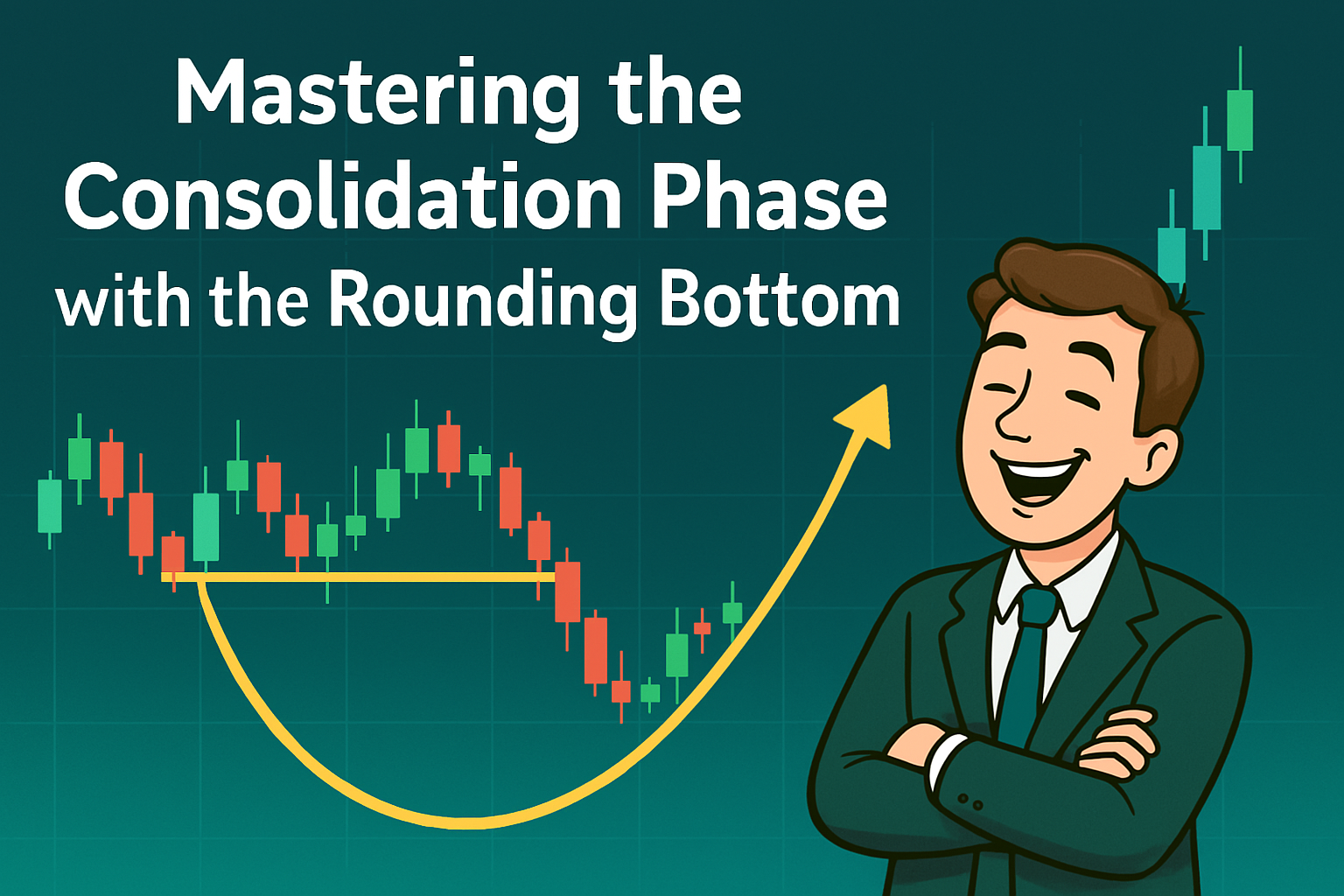 How to trade rounding bottoms during consolidation