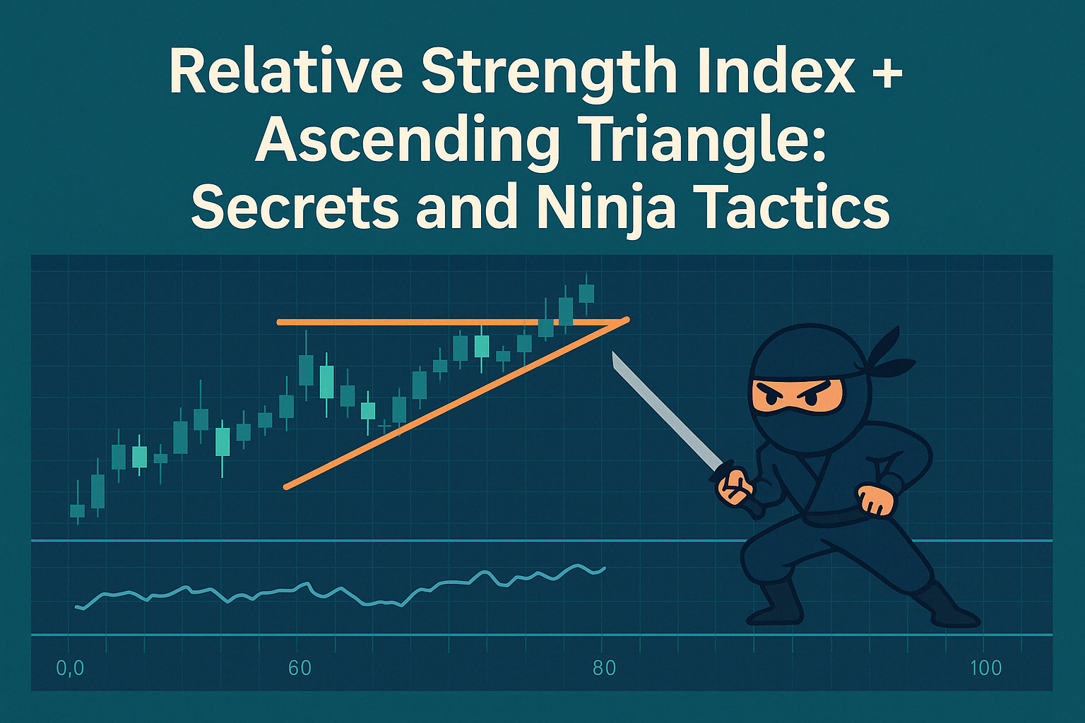 Relative strength index with breakout pattern