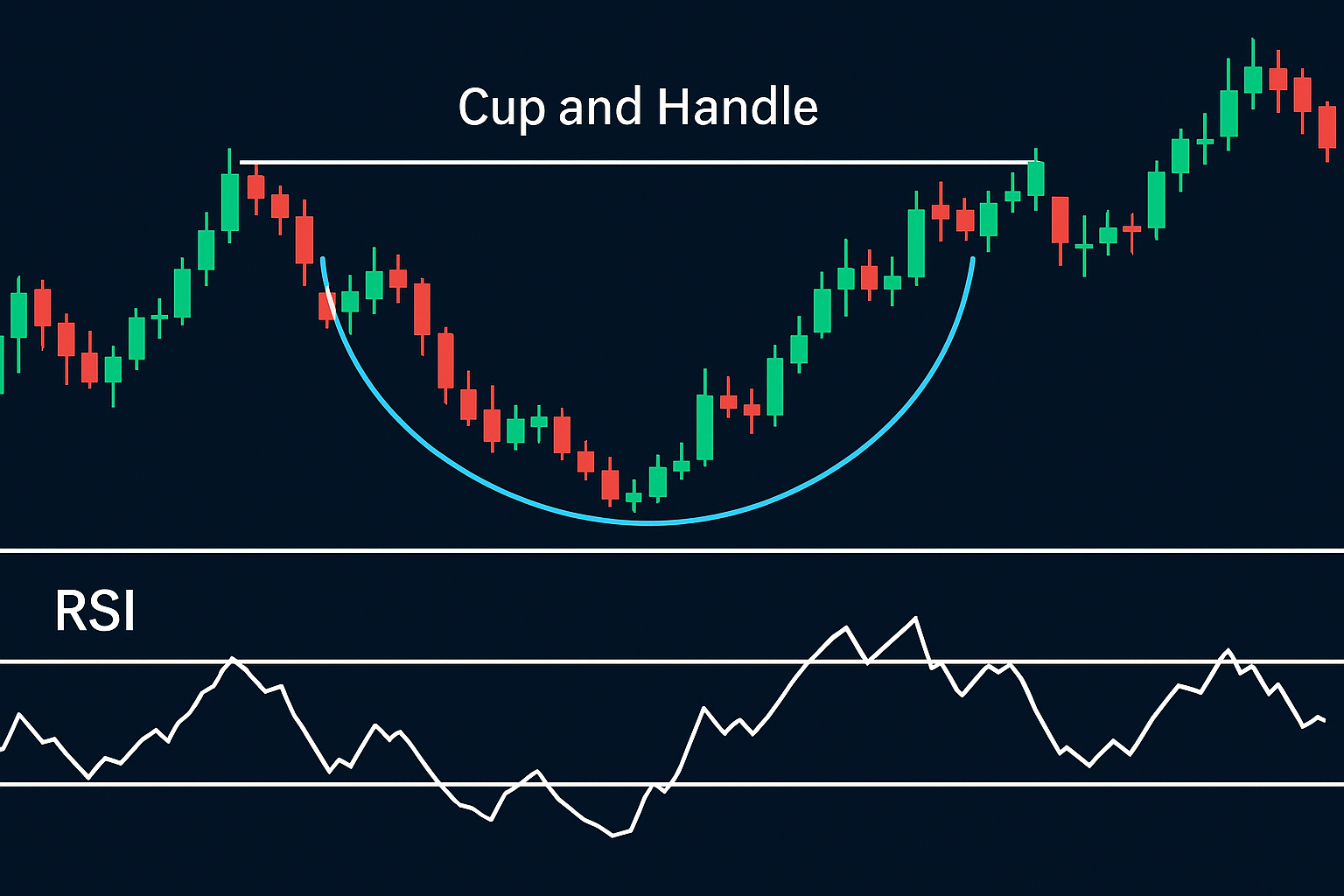 Using RSI with cup and handle formation