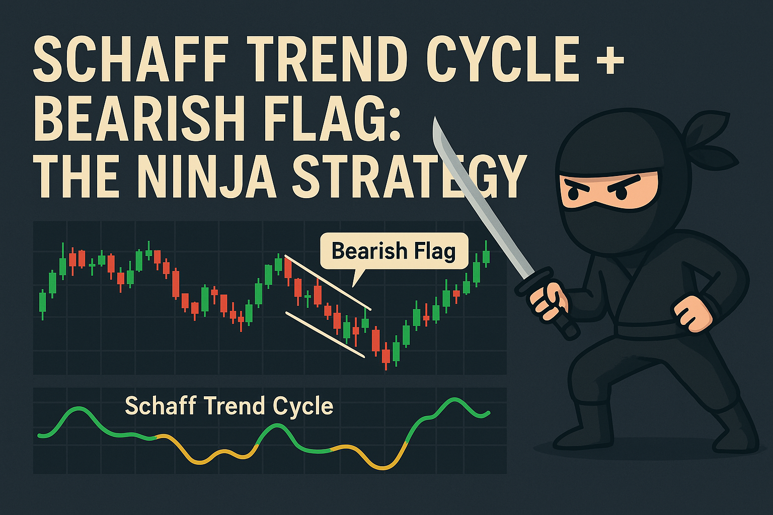 using schaff trend cycle with bearish flag