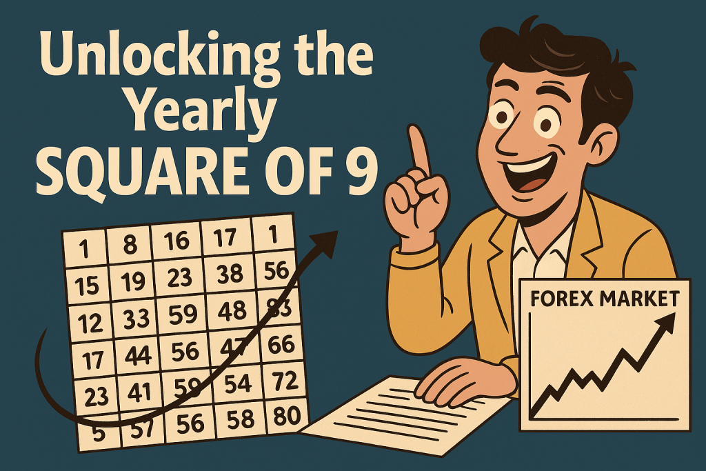 Gann Square yearly cycle technique