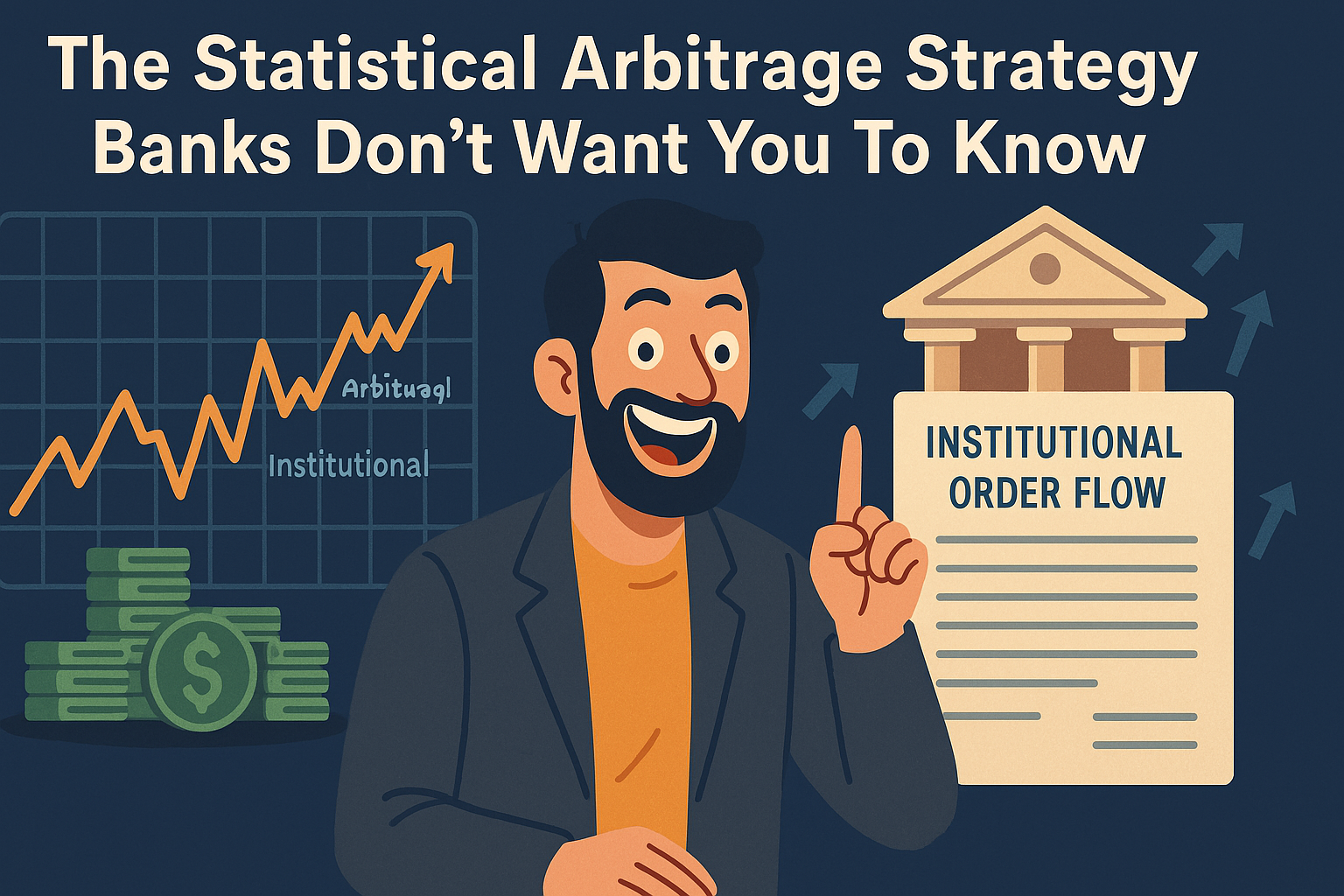 Institutional order flow trading strategy