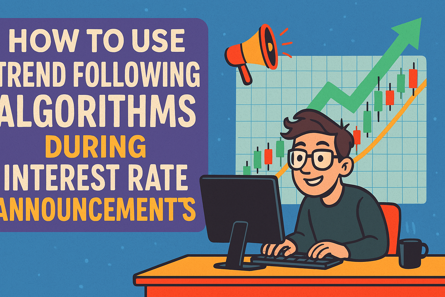 Interest rate strategy using trend algorithms