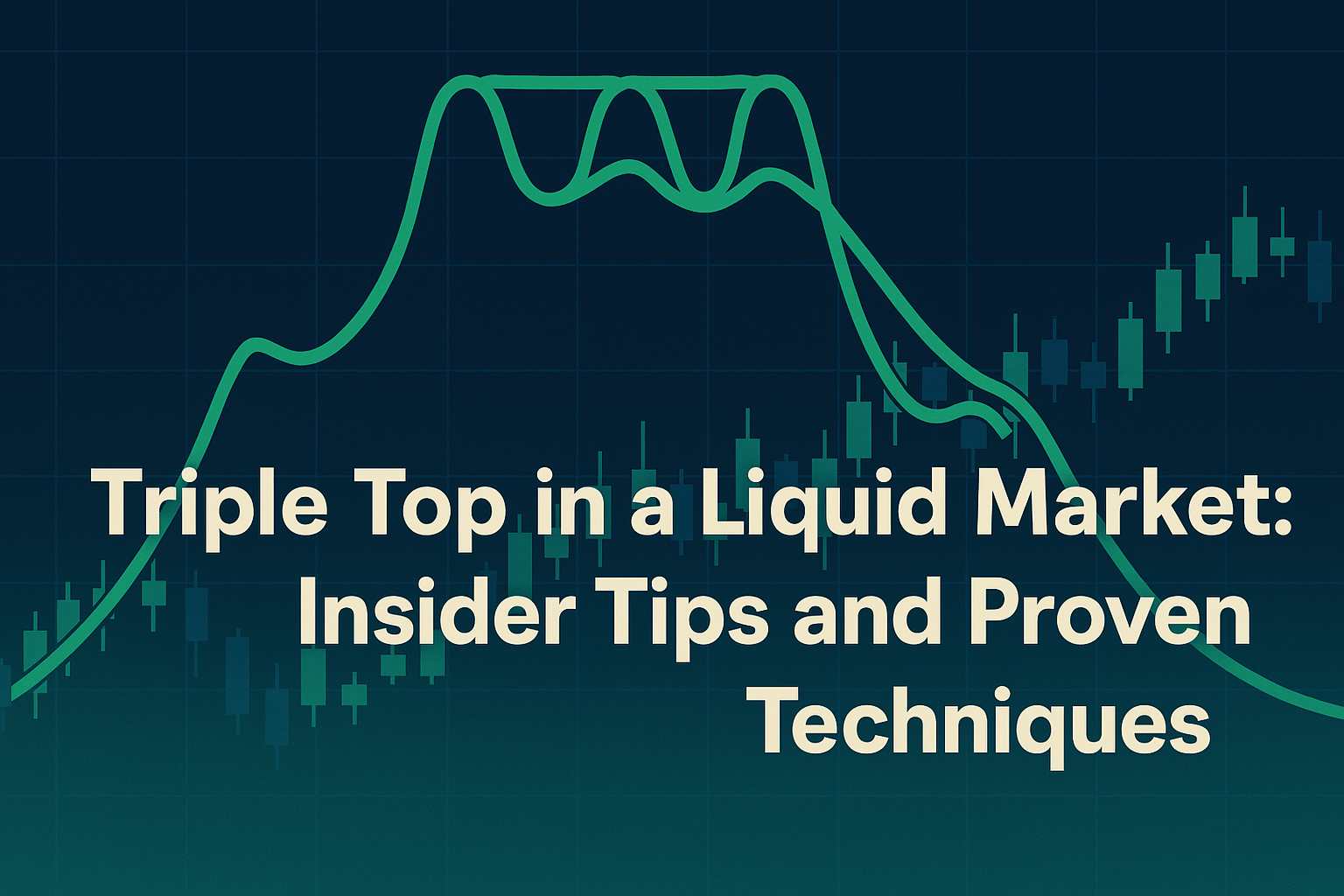 Trading triple tops in high liquidity