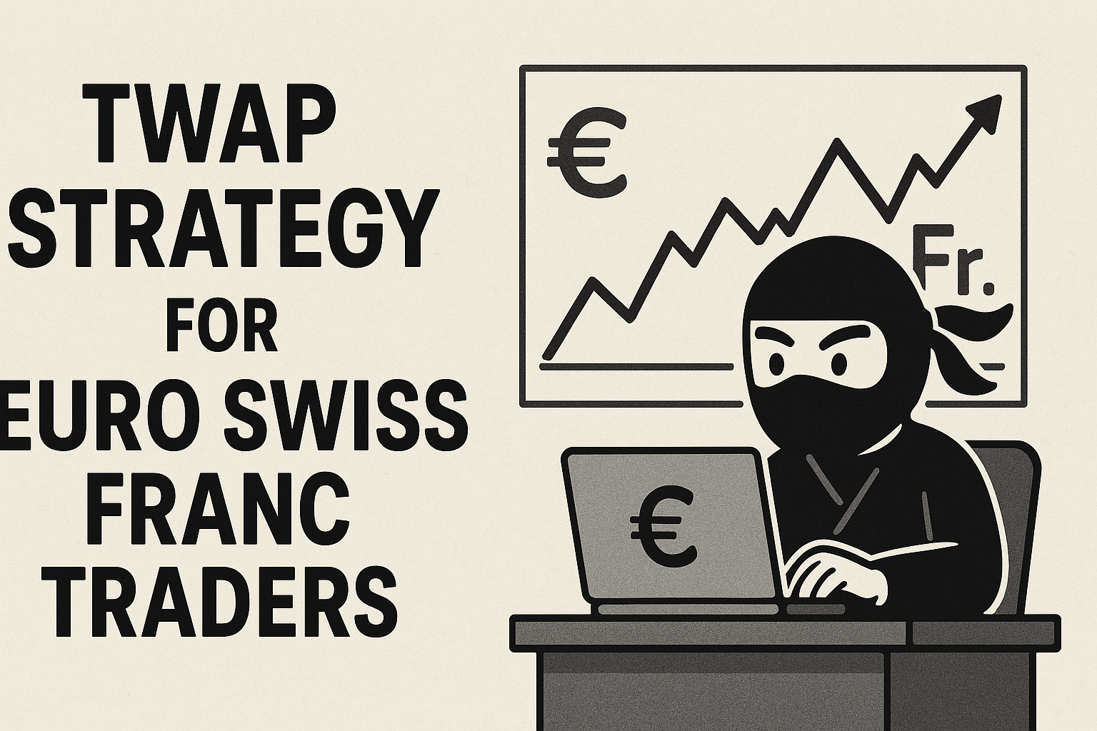 TWAP technique for EUR/CHF trading