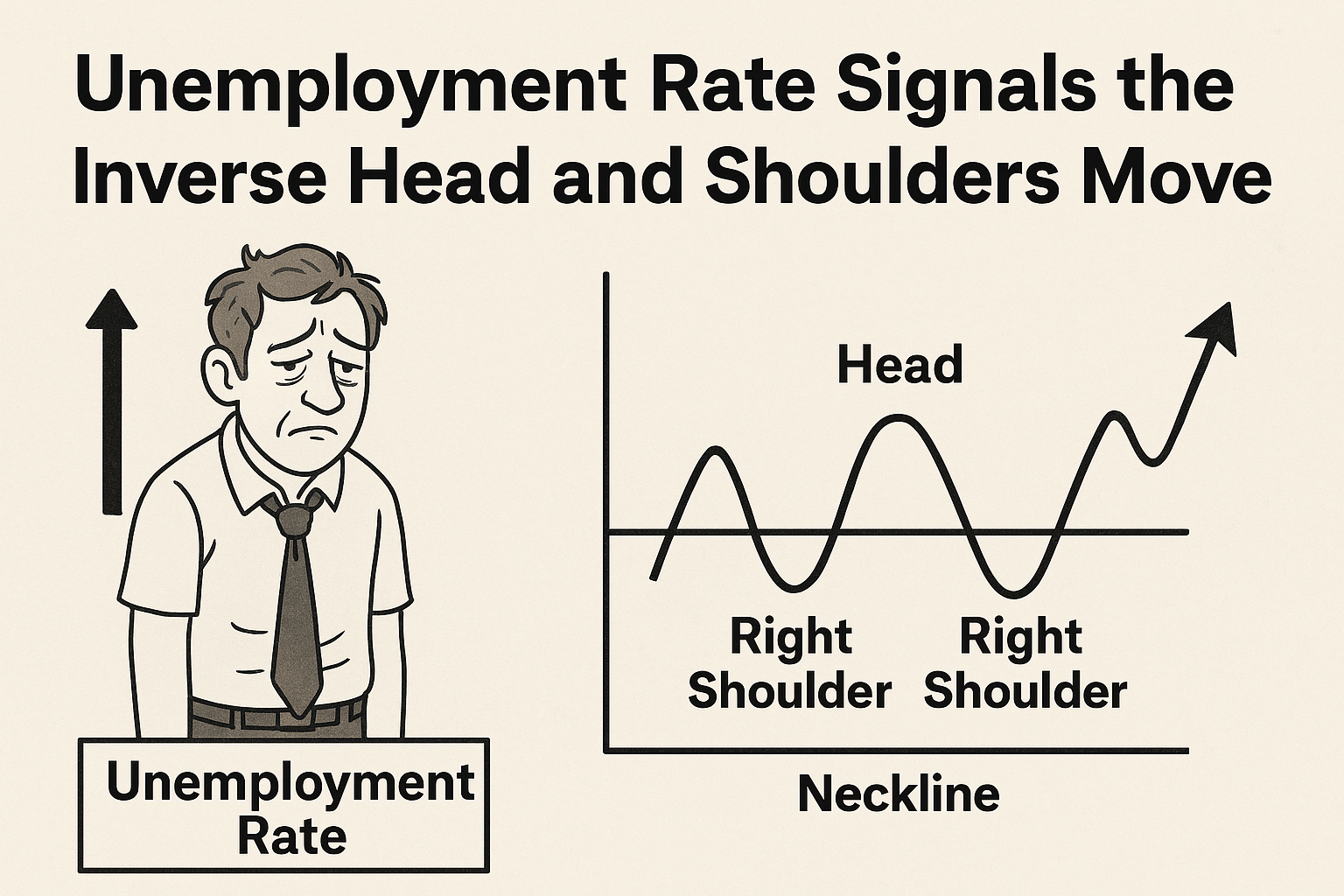 Using unemployment data to predict chart patterns