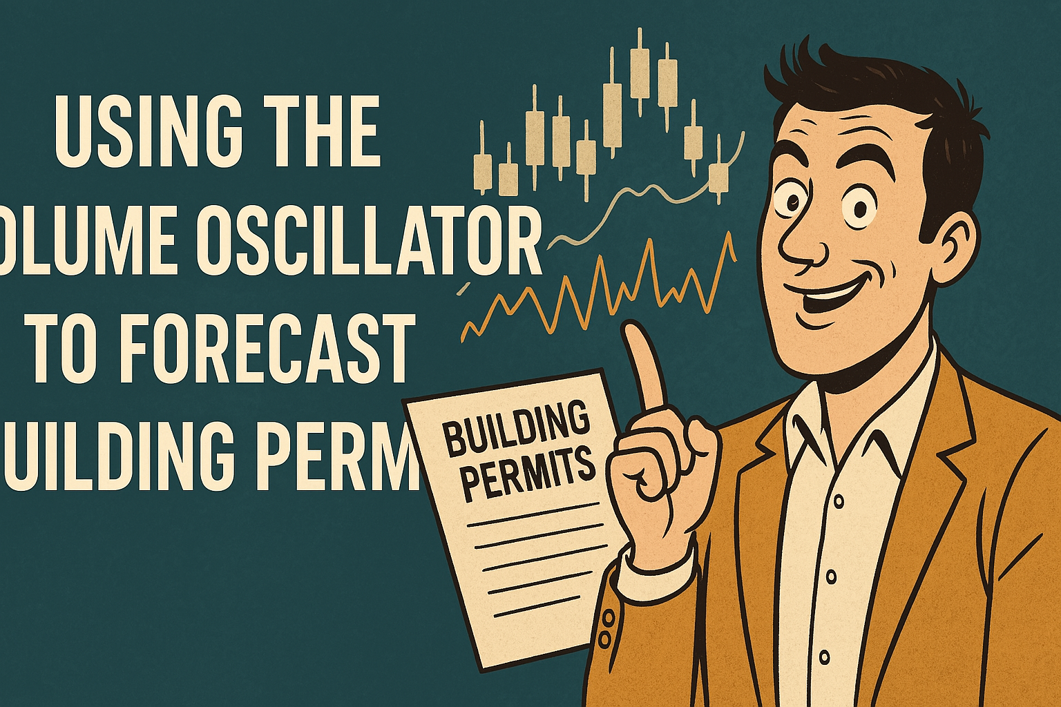 Using volume oscillator with building permits