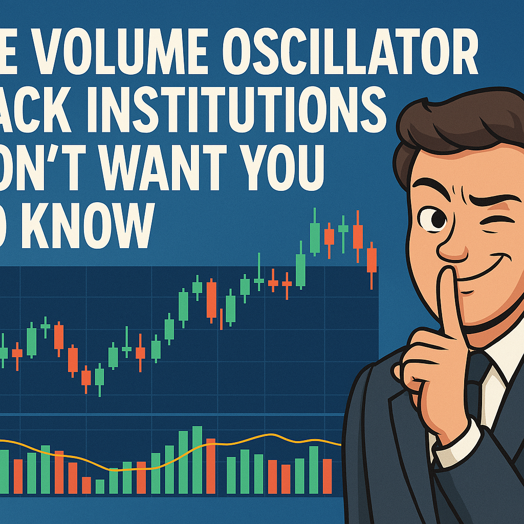 How to read volume oscillator with institutional order flow