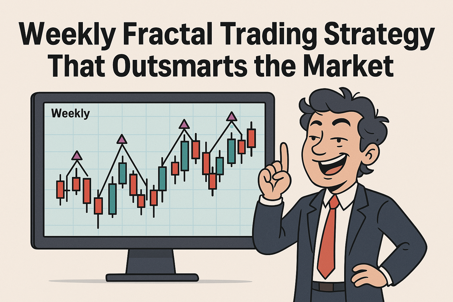 Weekly timeframe fractal patterns