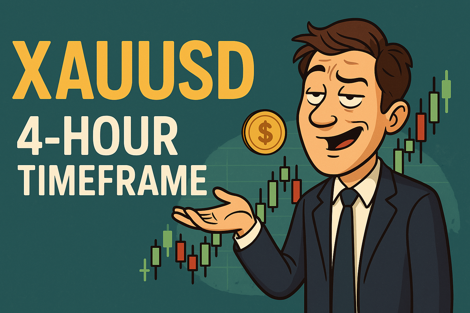 gold 4-hour chart trading tips
